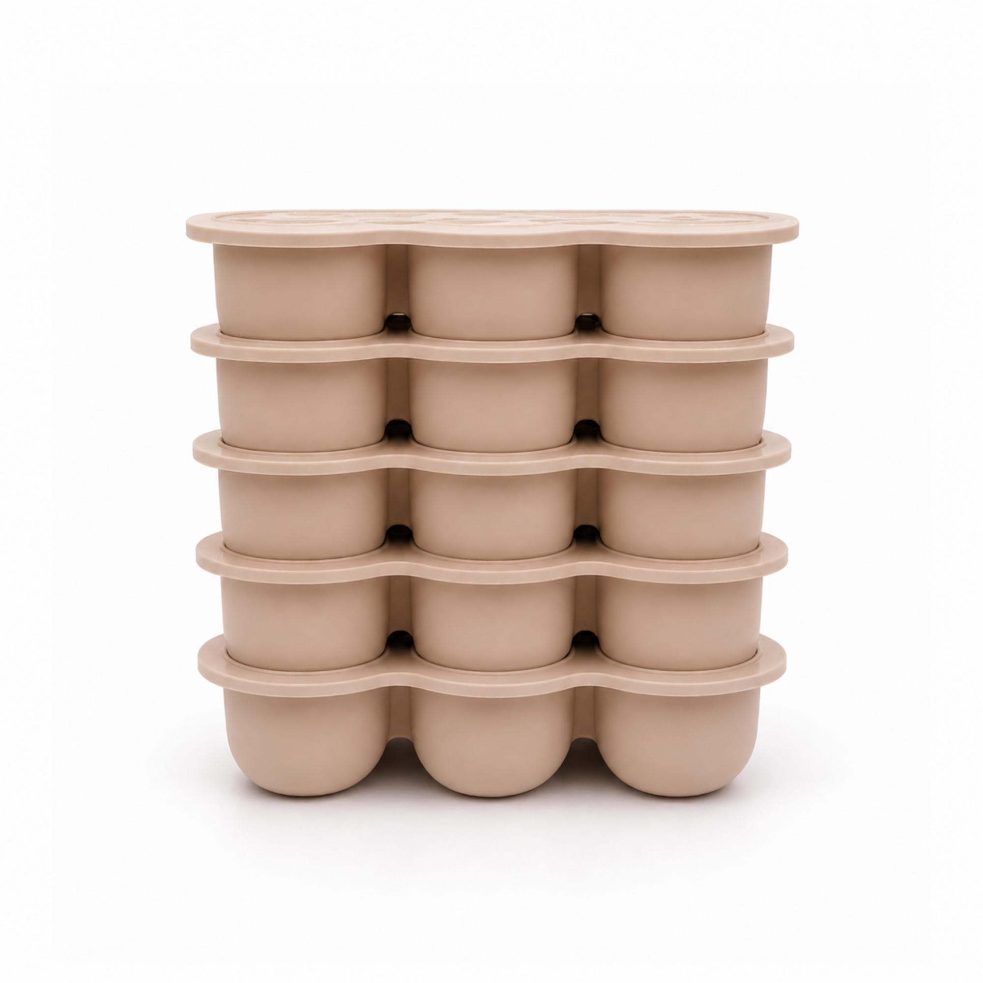 5 x Trollefant Frysform med Lock, 9x60 ml