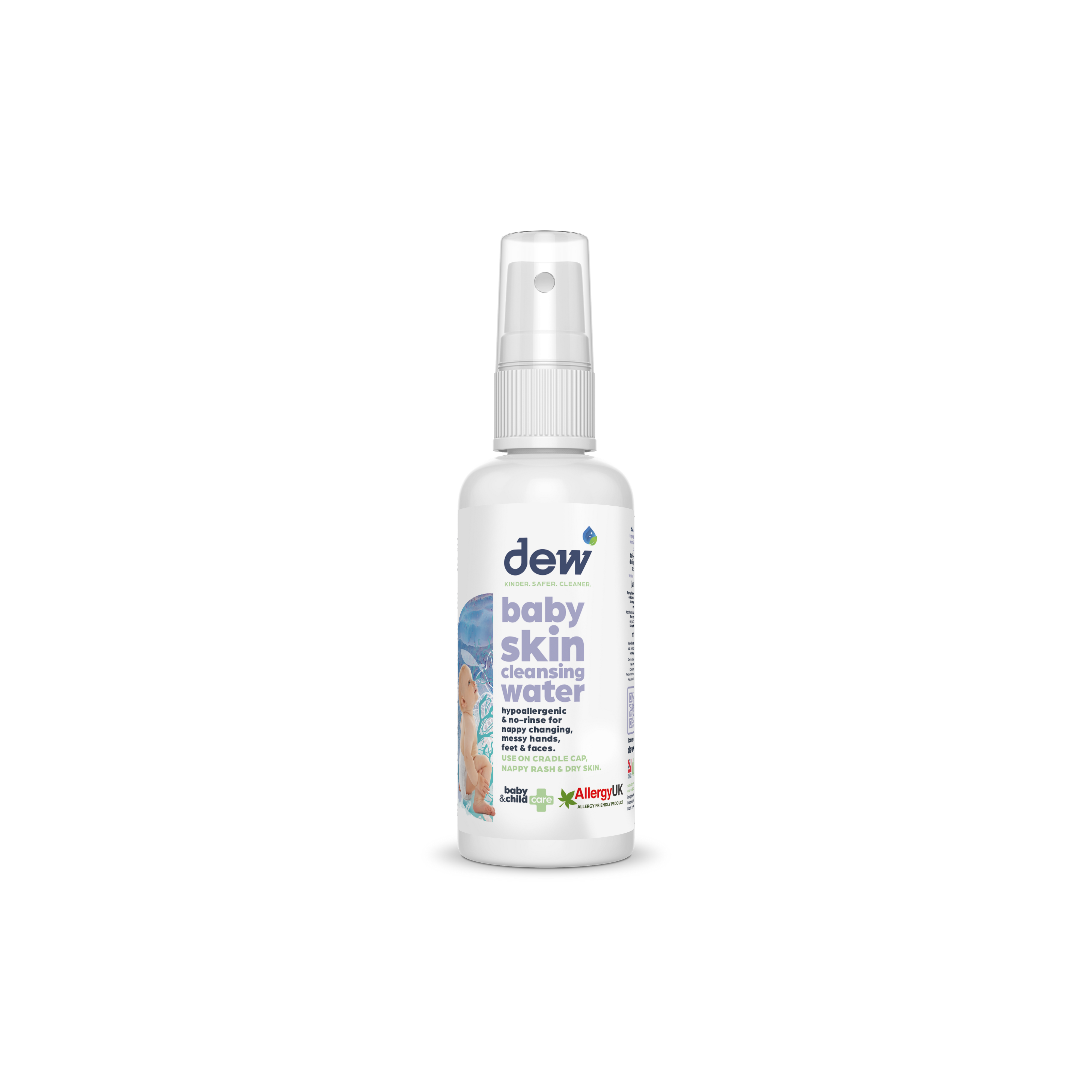 DEW Baby Rengöringsvatten för hud – 65 ml