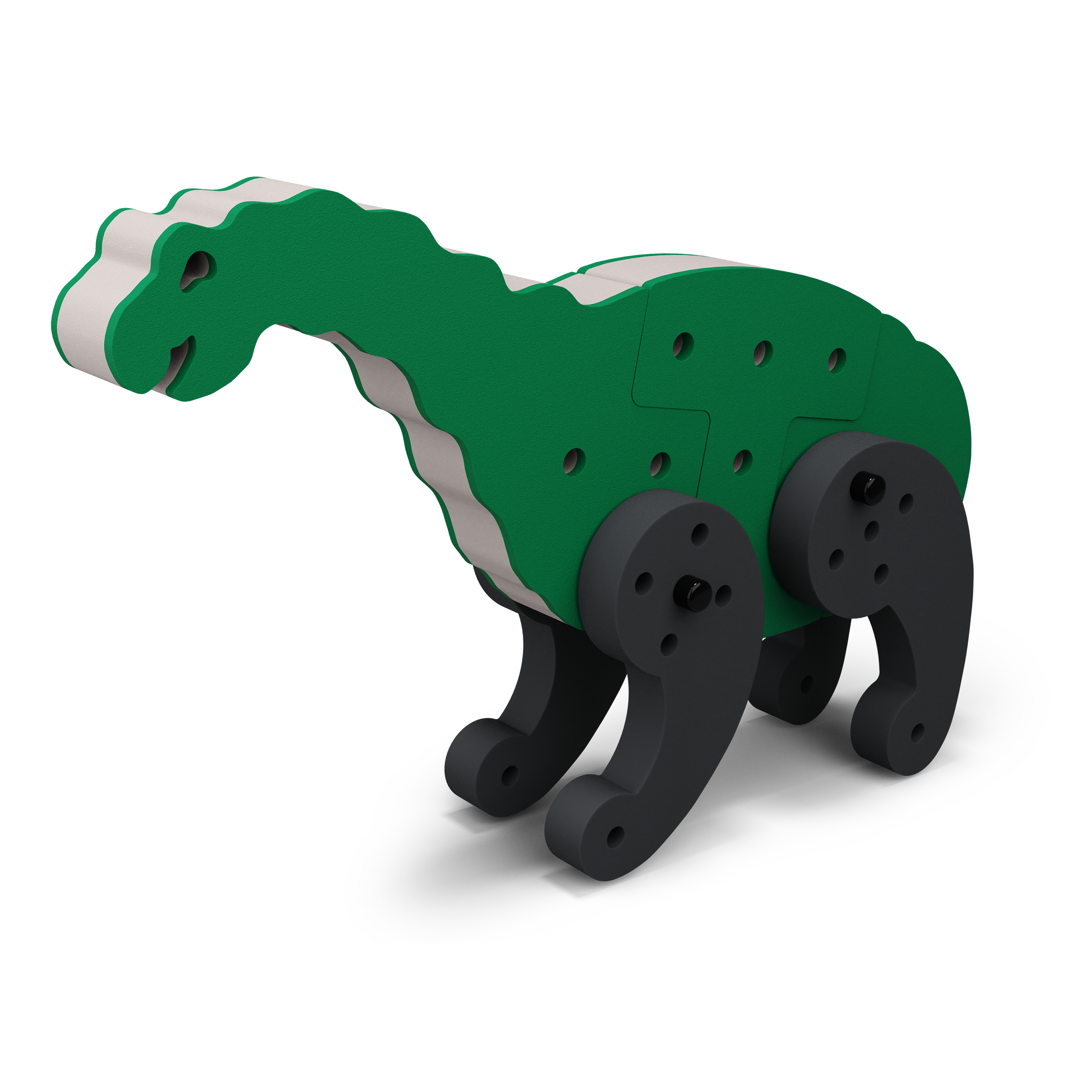 BAKOBA Dra-Cro-Saurus – byggsats i mjukt skum