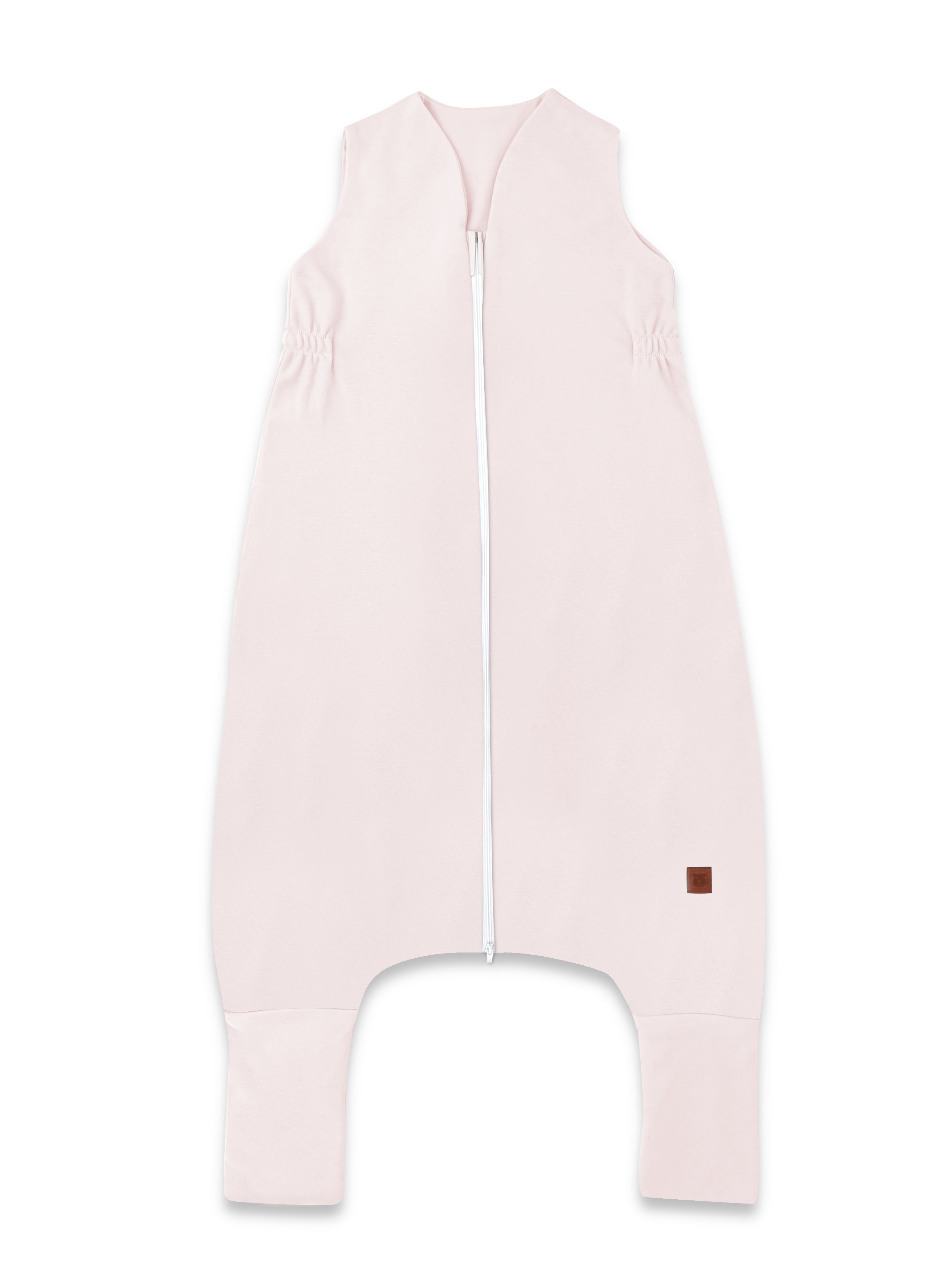 MimiNu Lätt Sovpåse med fötter, Powder Pink