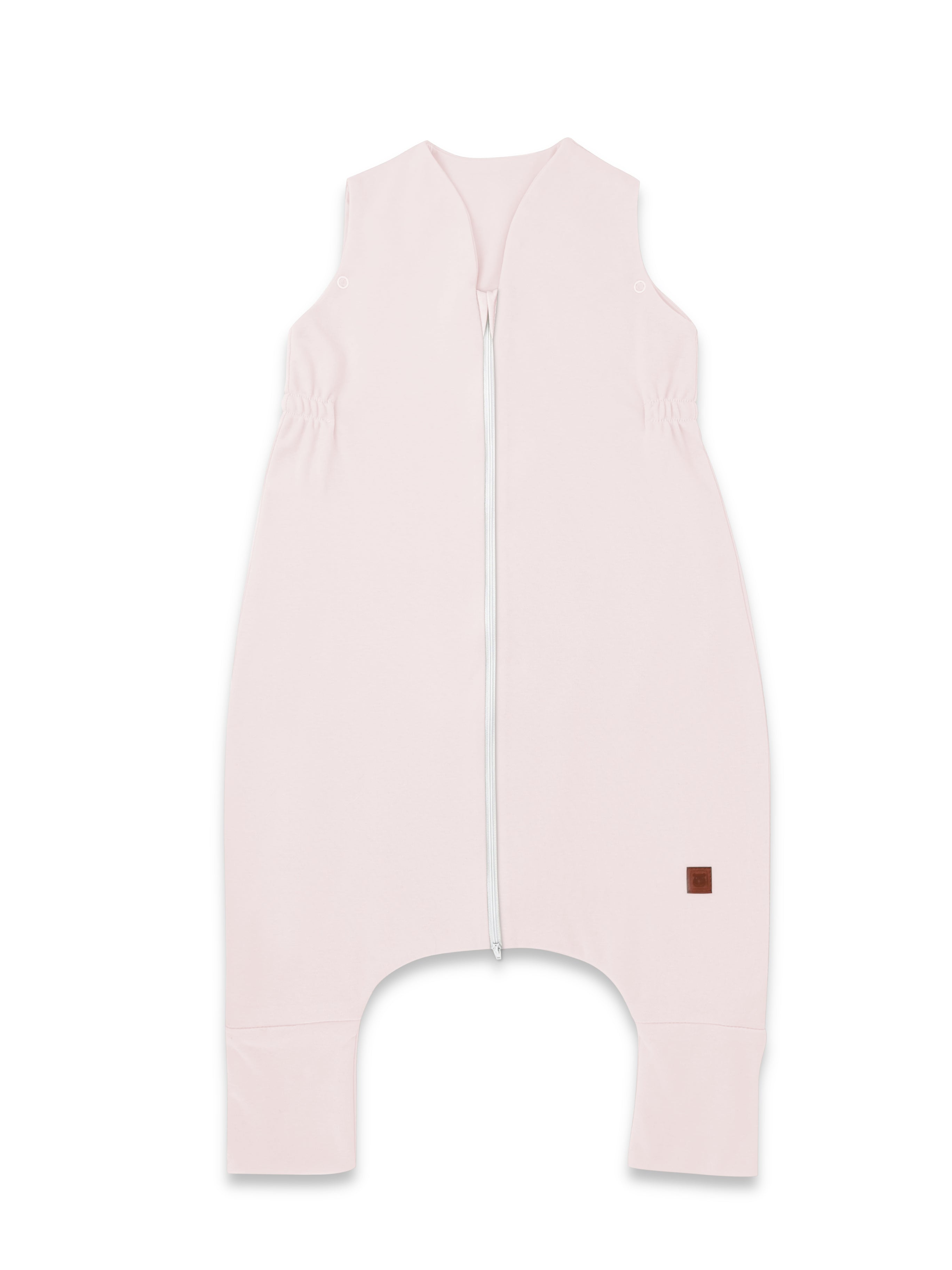 MimiNu Lätt Sovpåse med fötter, Powder Pink