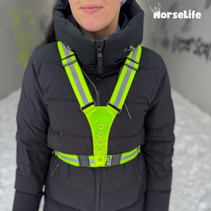 Norselife Reflexväst med LED-ljus -Välj färg