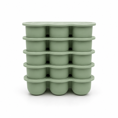 5 x Trollefant Frysform med Lock, 9x60 ml