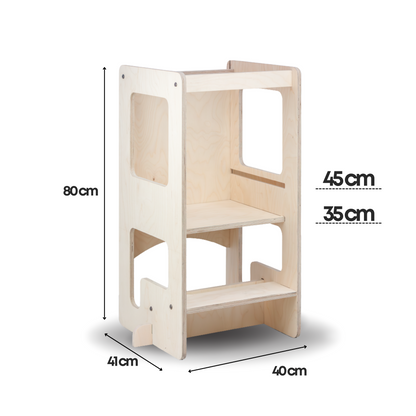 Kule Flip, natur – Flexibel köks- och aktivitetsplattform