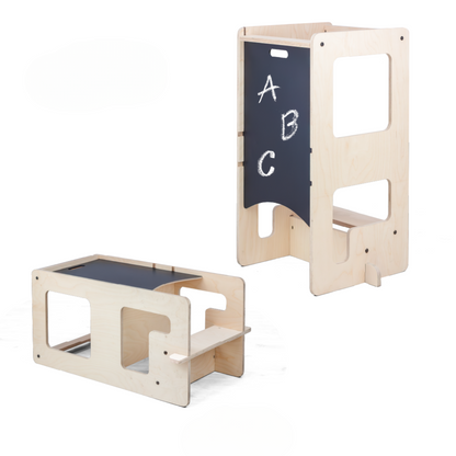 Kule Flip, natur – Flexibel köks- och aktivitetsplattform