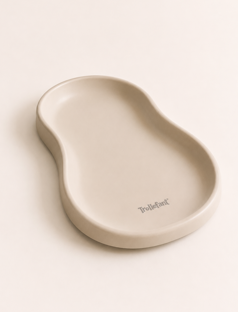 Trollefant skötbädd, Beige