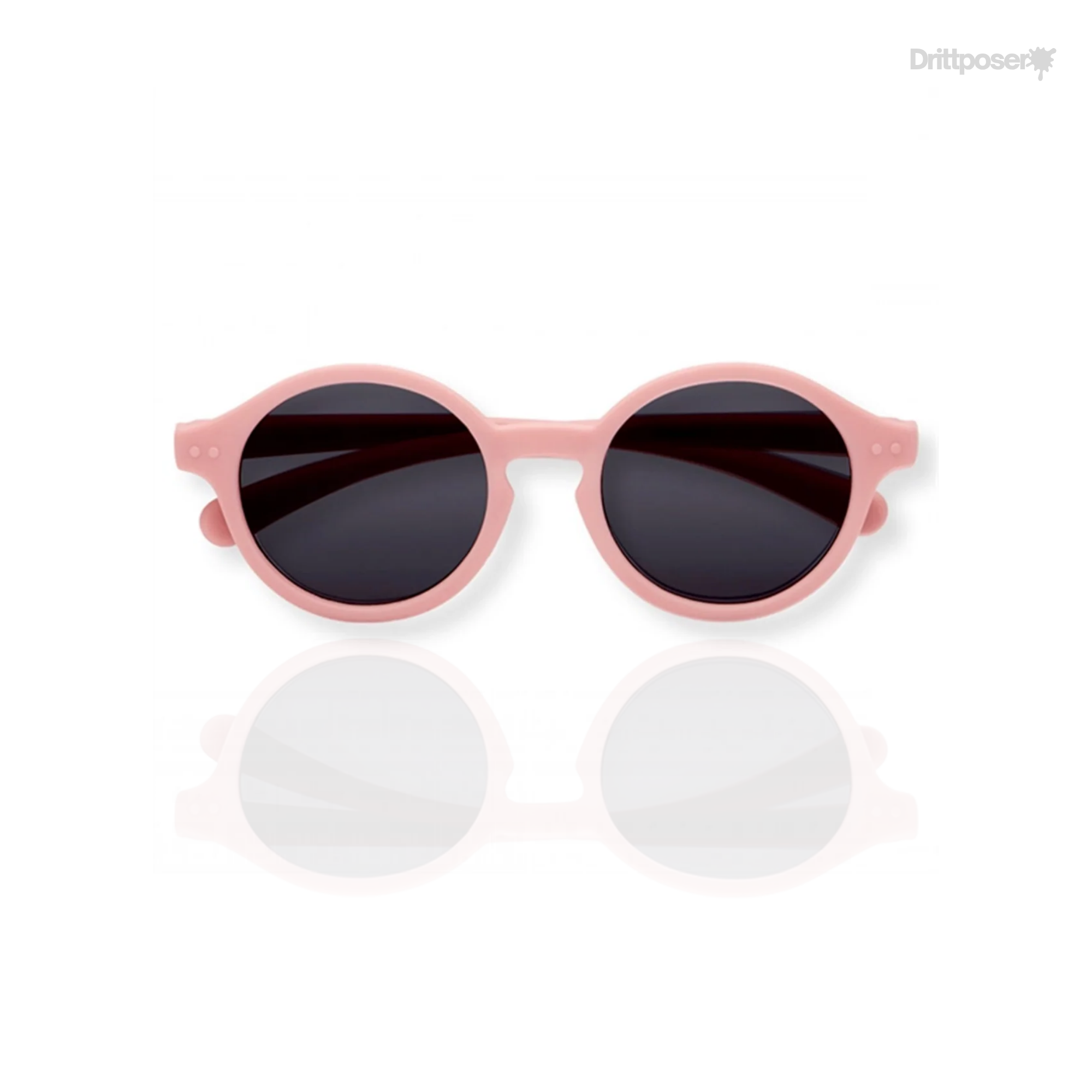 Trollefant solglasögon i silikon med justerbart band – Rosa