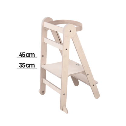 Tower Fold – Flexibel, hopfällbar kökshjälp, natur