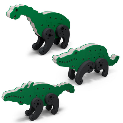 BAKOBA Dra-Cro-Saurus – byggsats i mjukt skum