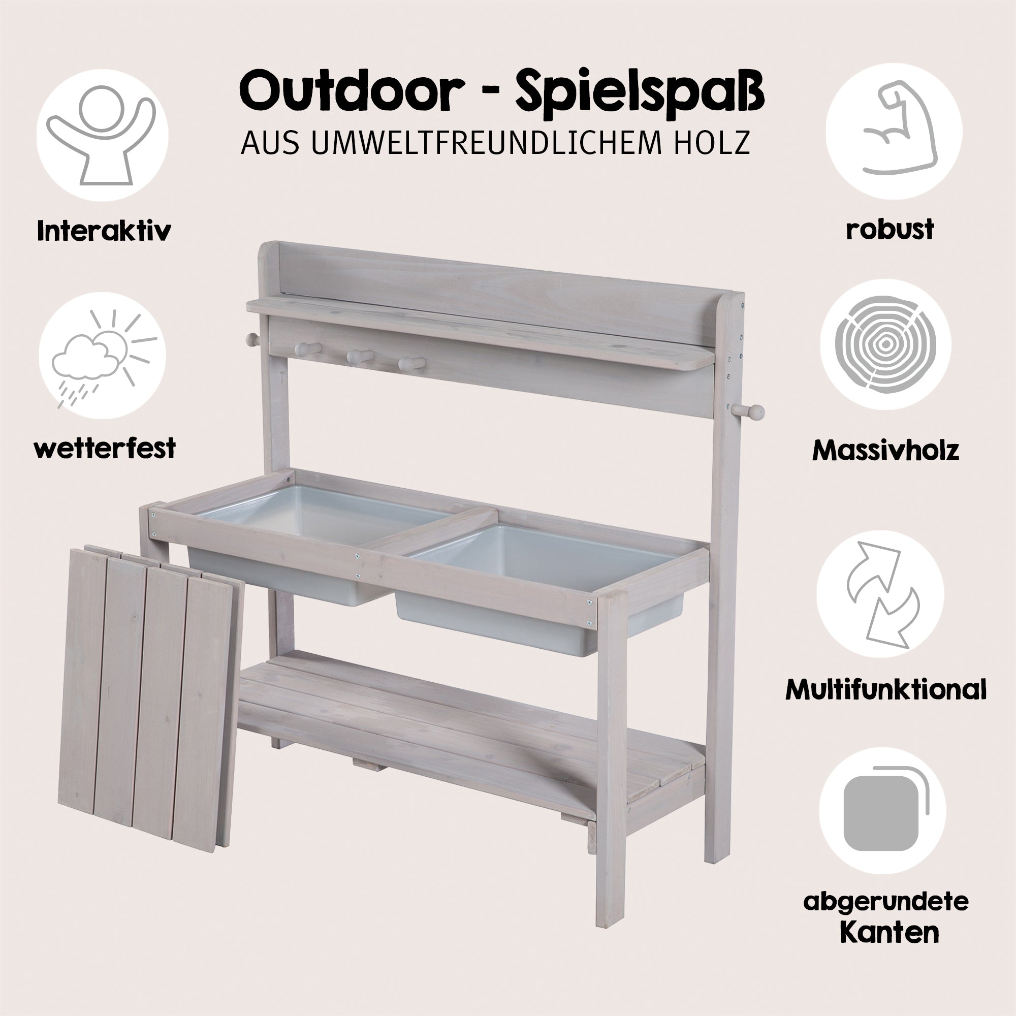 Roba Outdoor+ Sand- och Vattenkök