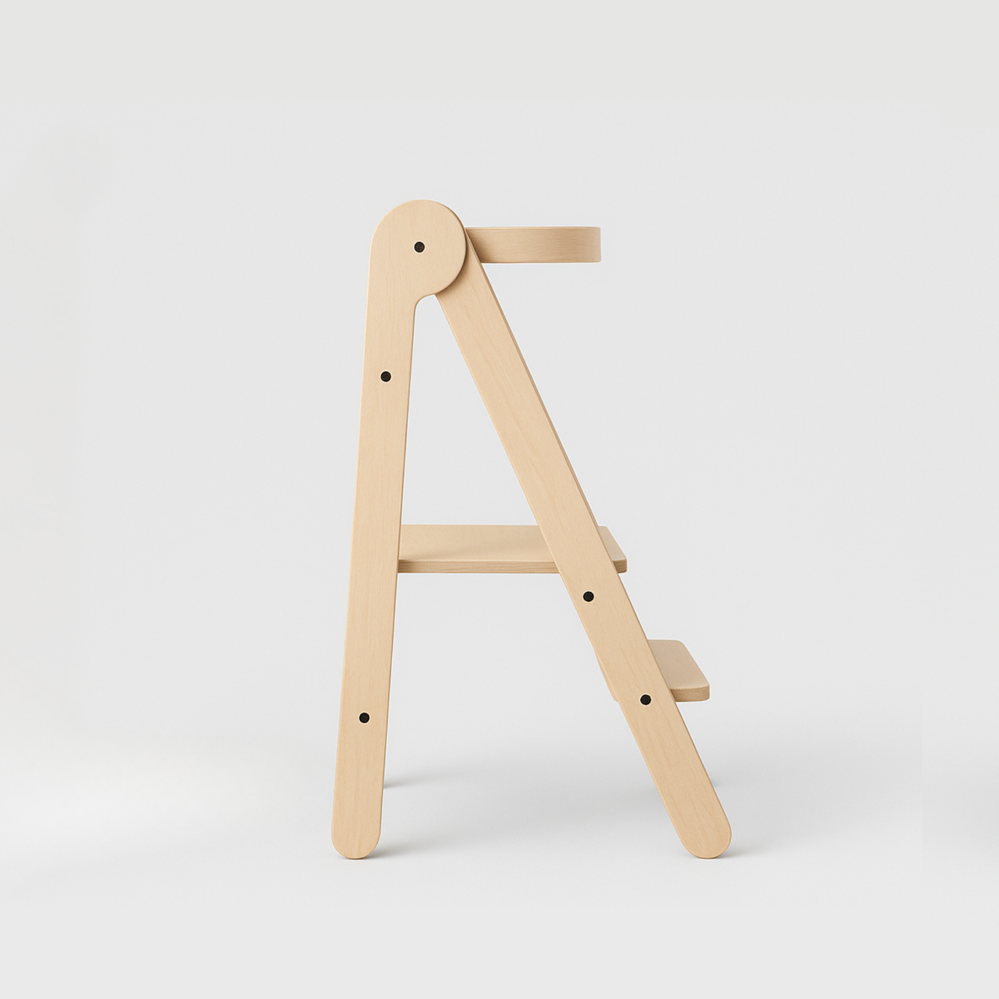 Tower Fold – Flexibel, hopfällbar kökshjälp, natur