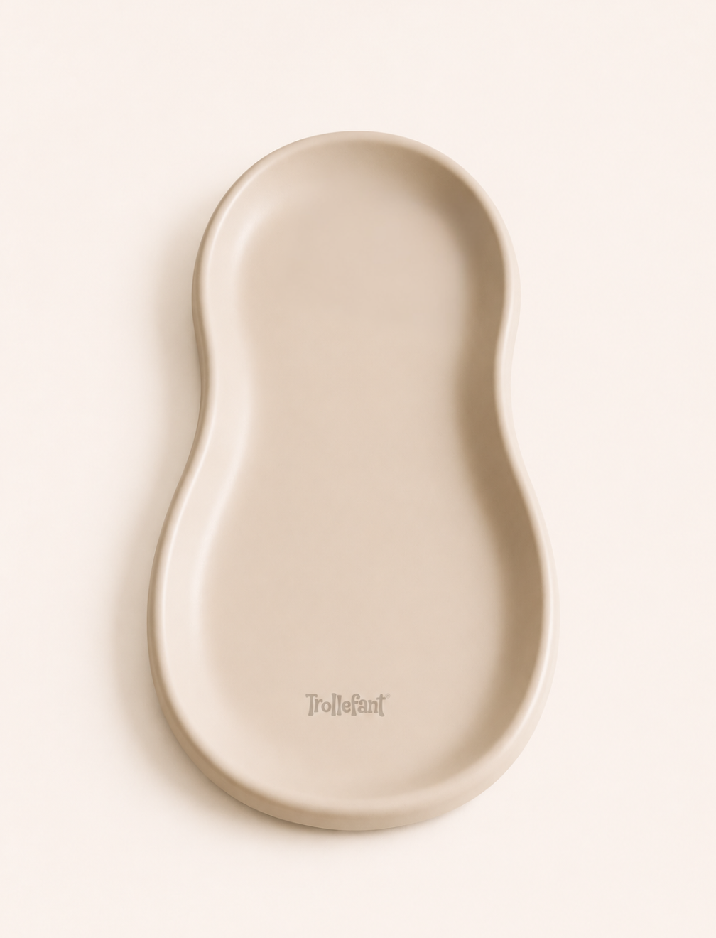 Trollefant skötbädd, Beige
