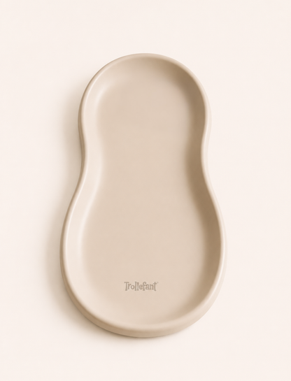Trollefant skötbädd, Beige