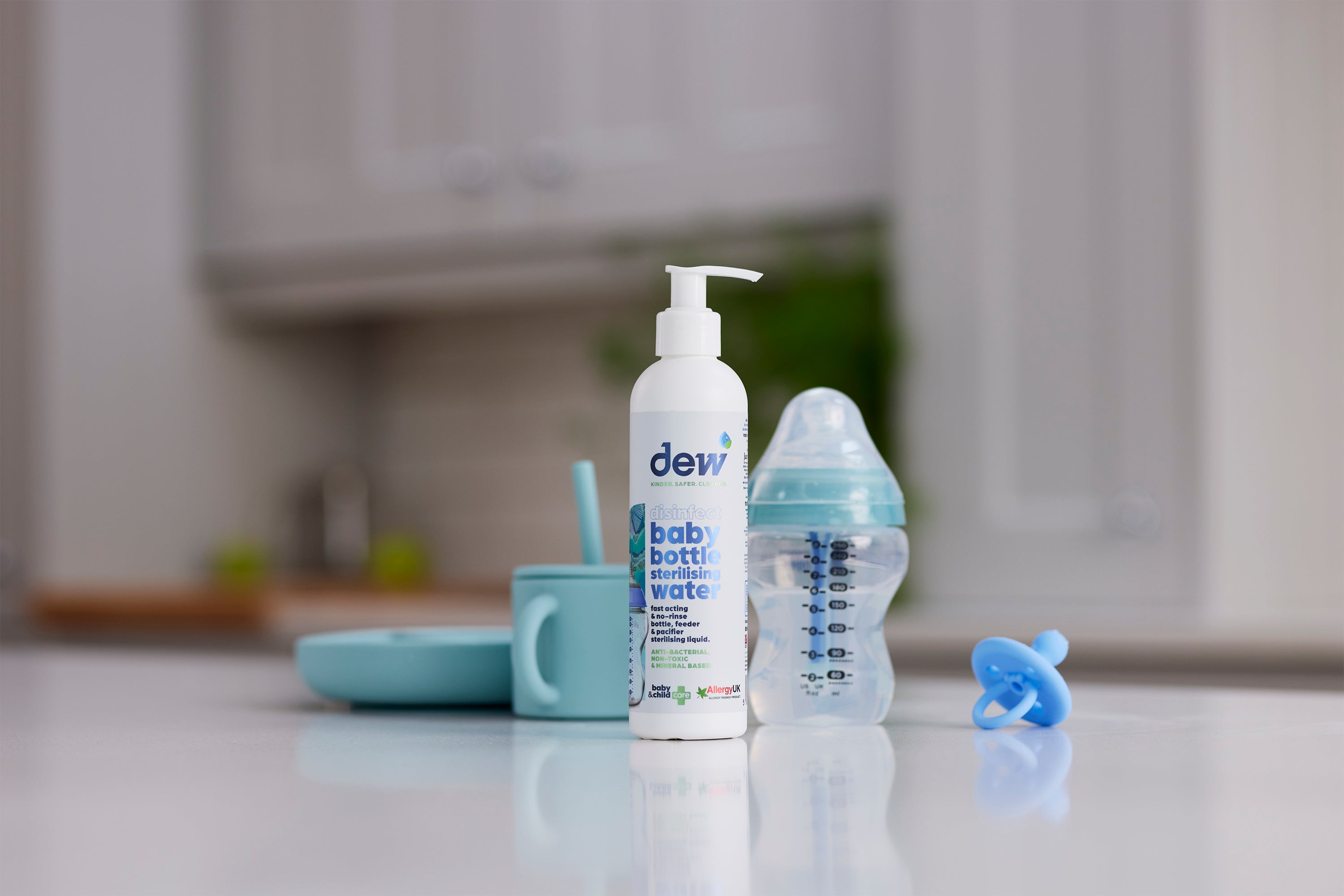 DEW Steriliseringsvatten för nappflaskor & nappar – 65ml