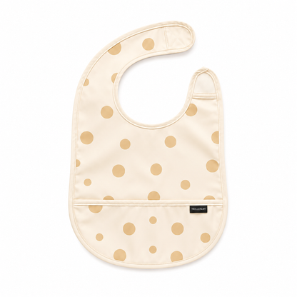 Trollefant haklapp för barn 2-pack, beige