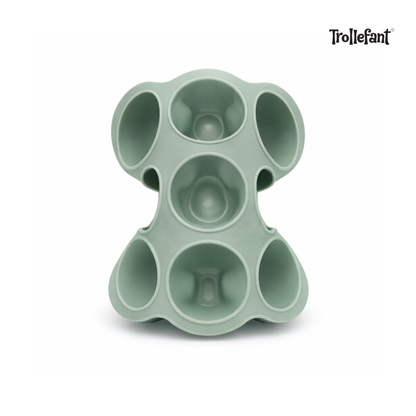 5 x Trollefant Frysform med Lock, 9x60 ml