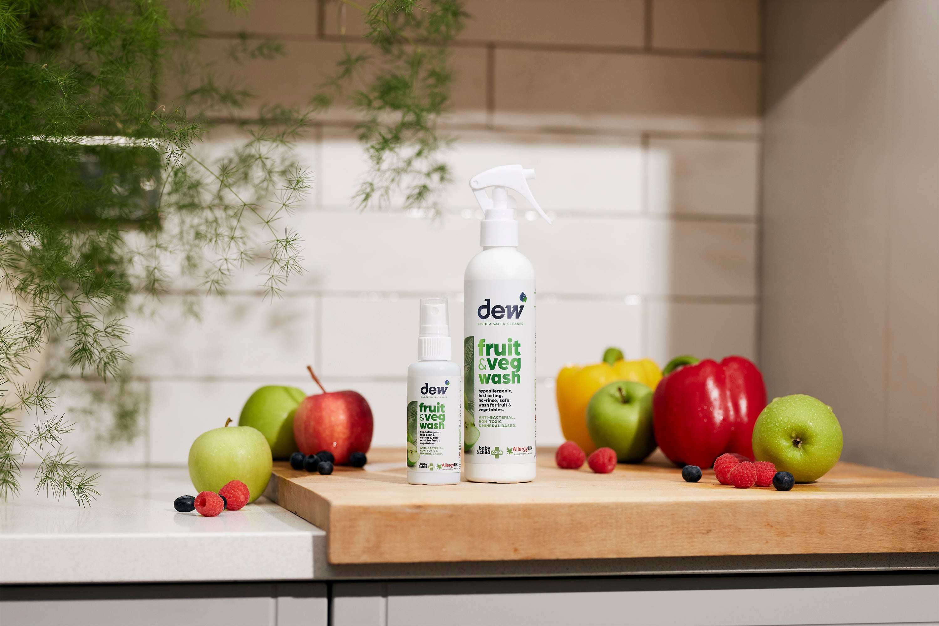 DEW Frukt- & Grönsaksrens – 65 ml