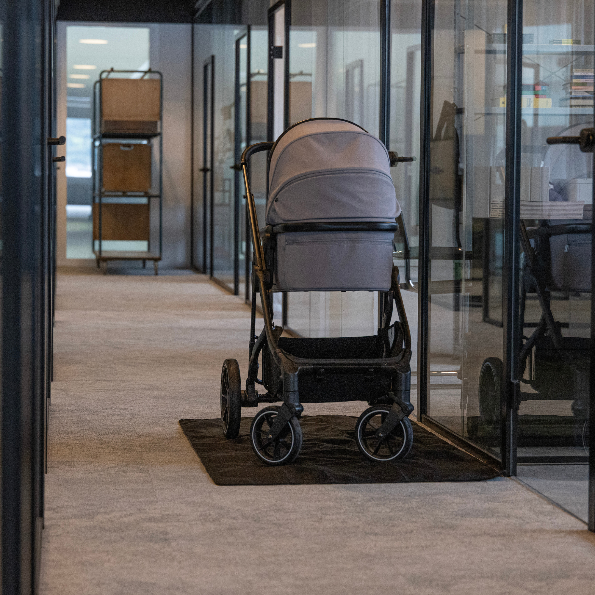Norselife Golvmatta för barnvagn
