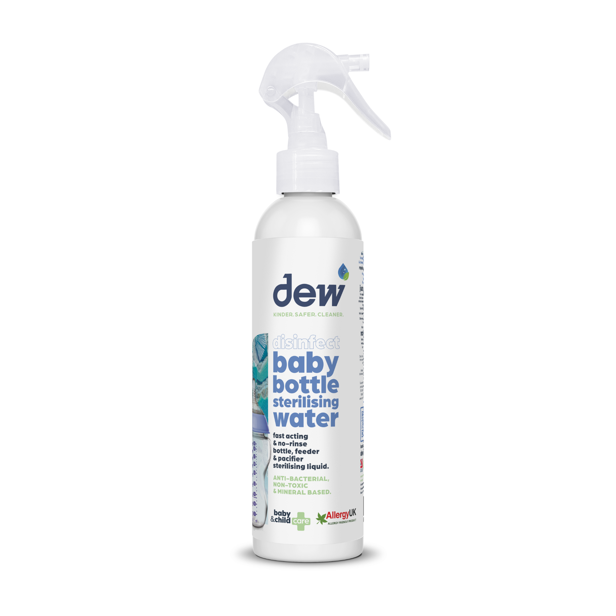 DEW Steriliseringsvatten för nappflaskor & nappar – 250 ml