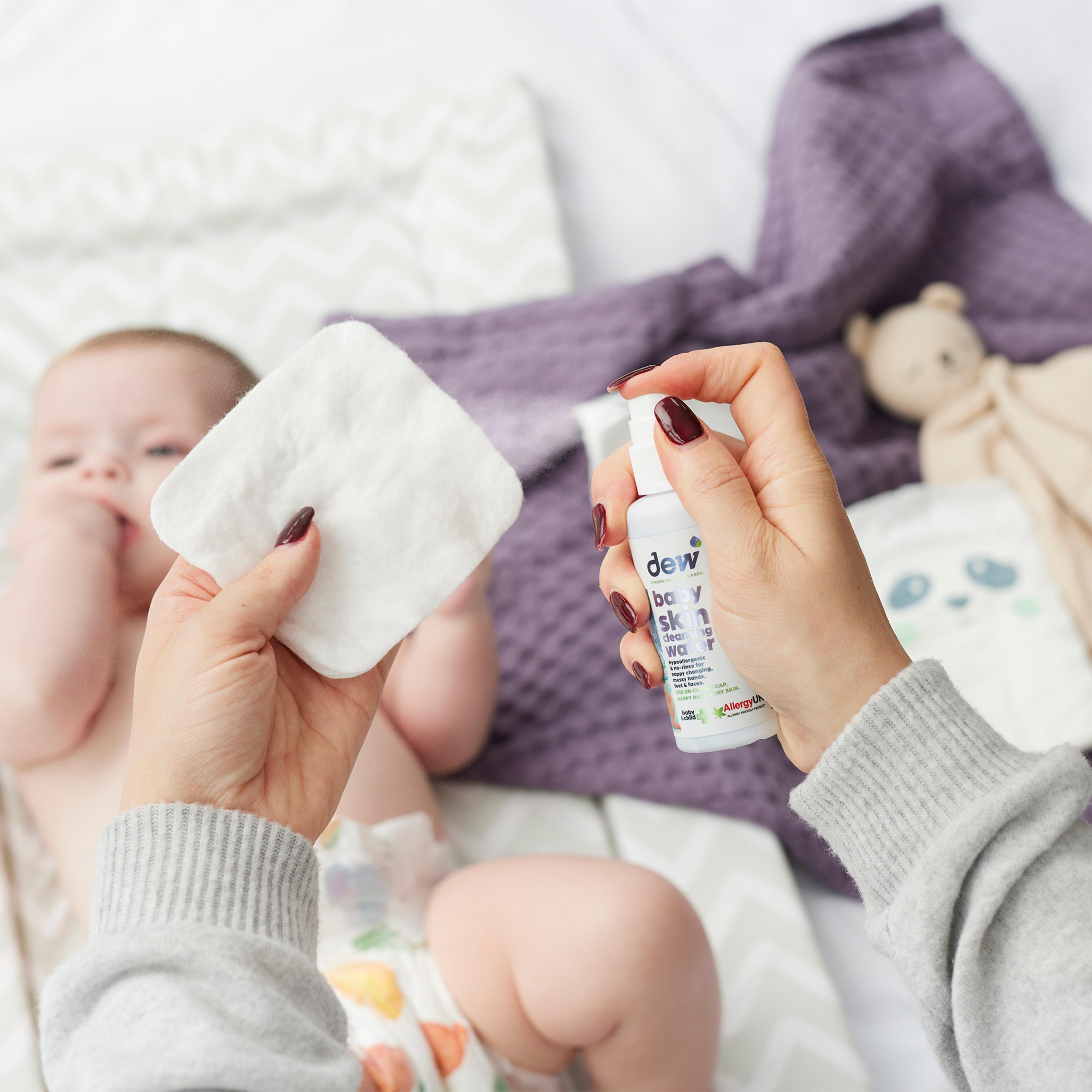 DEW Baby Rengöringsvatten för hud – 65 ml