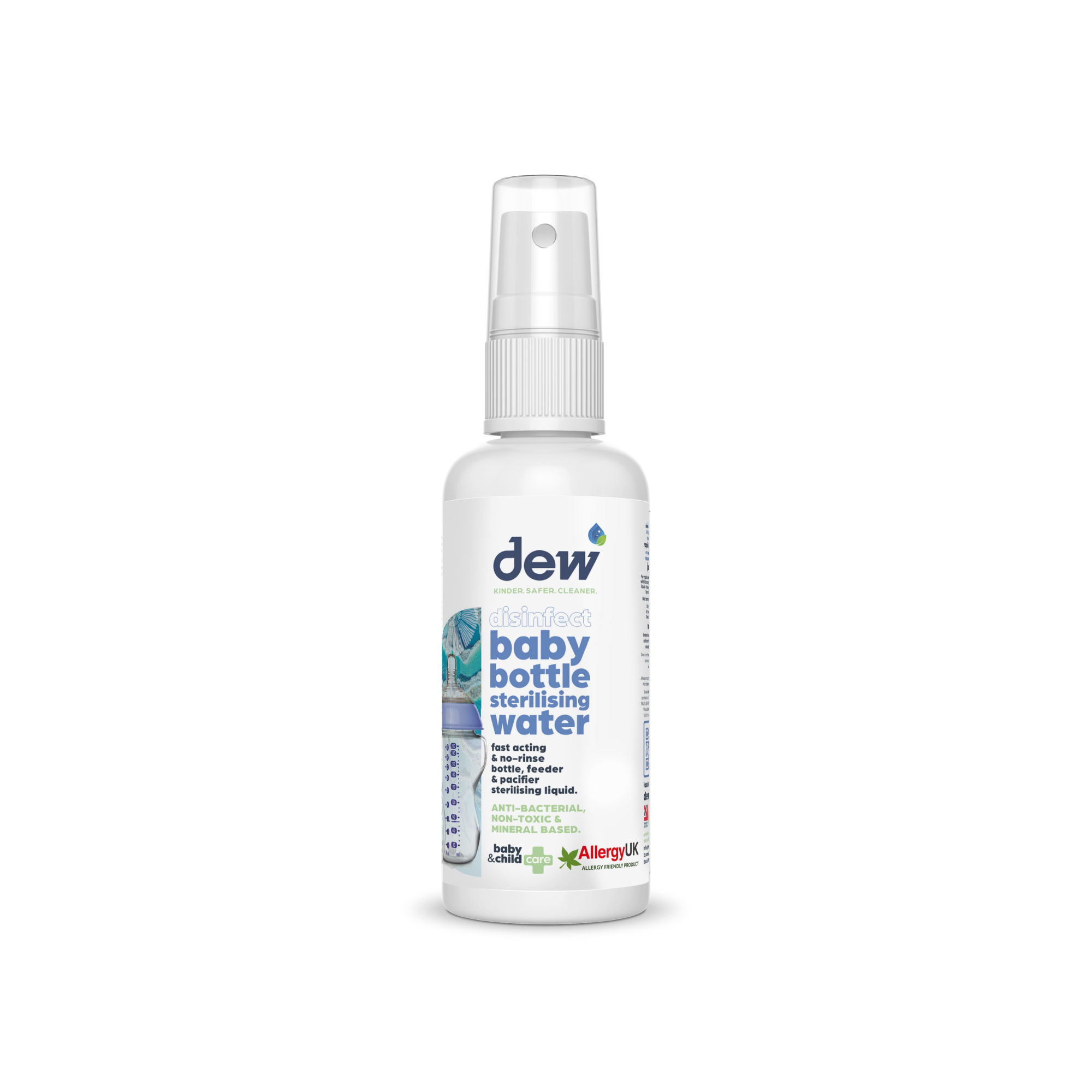 DEW Steriliseringsvatten för nappflaskor & nappar – 65ml