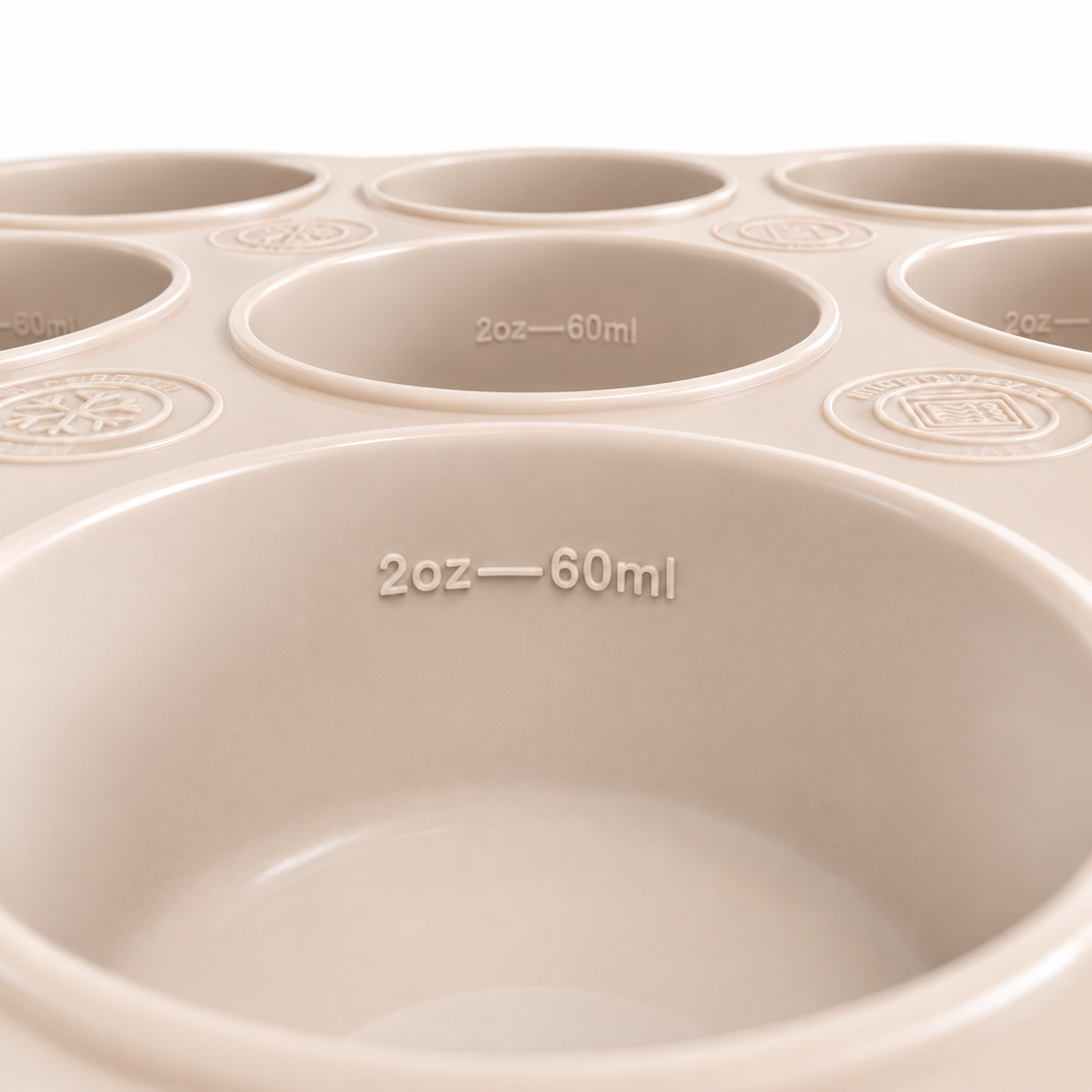 5 x Trollefant Frysform med Lock, 9x60 ml