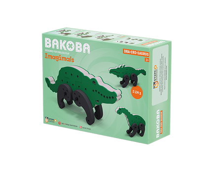 BAKOBA Dra-Cro-Saurus – byggsats i mjukt skum