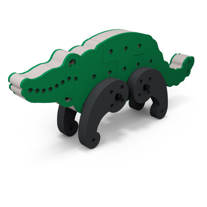 BAKOBA Dra-Cro-Saurus – byggsats i mjukt skum