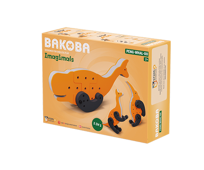 BAKOBA Peng-Whal-Oo – byggsats i mjukt skum