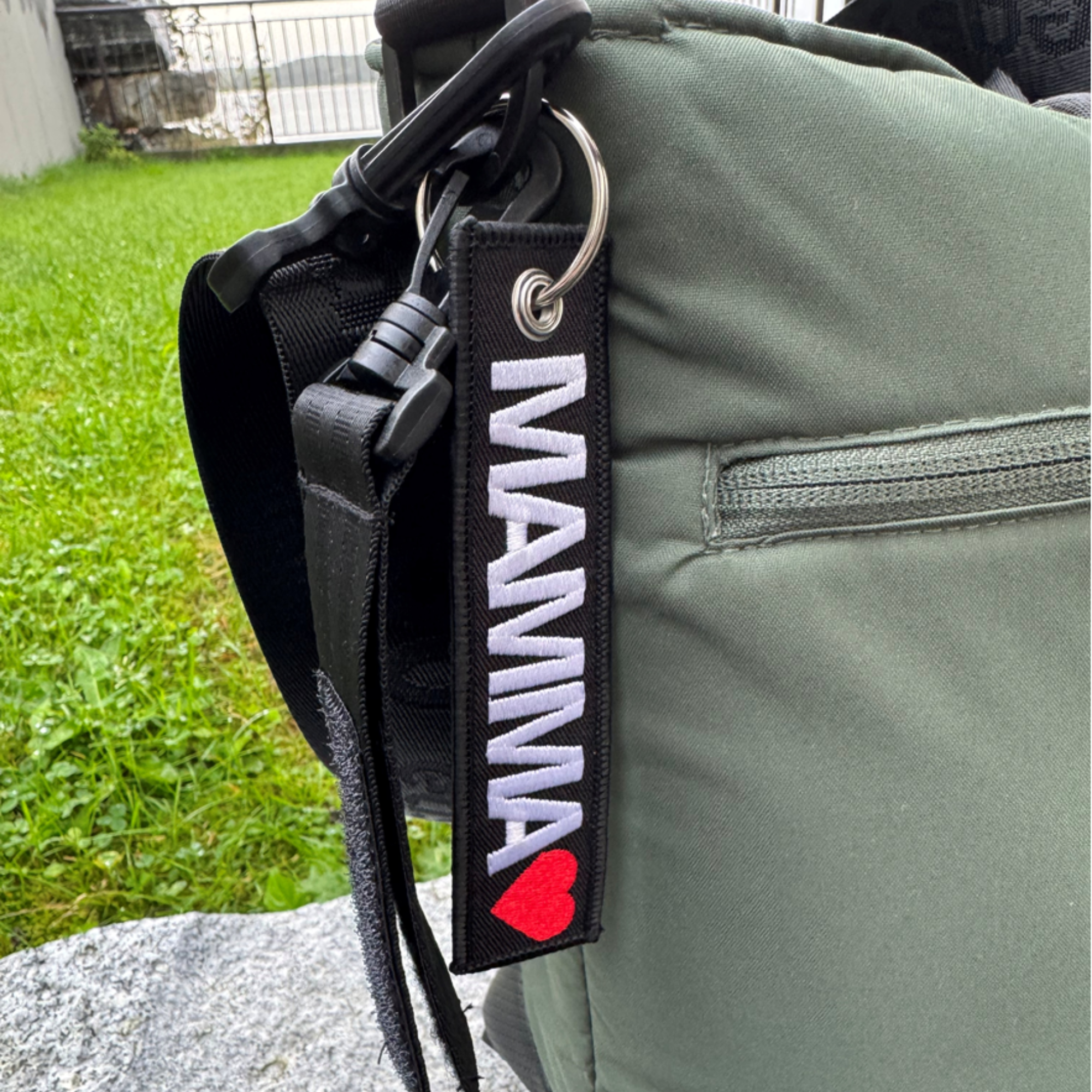 Drittposer Nyckelring – "Mamma"