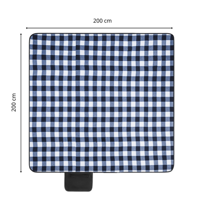 Picknickfilt 200x200 cm – Vattentät